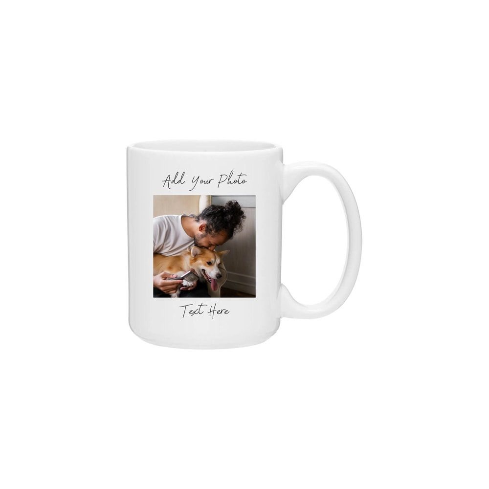 Custom Dog Mug, Dog Photo Mug, Best Dog Dad Mug, Custom Dog Mom Gift, Fathers Day Gift, Custom Mug With Photo and Text, Dog Lover Mug (120) - 1.jpg