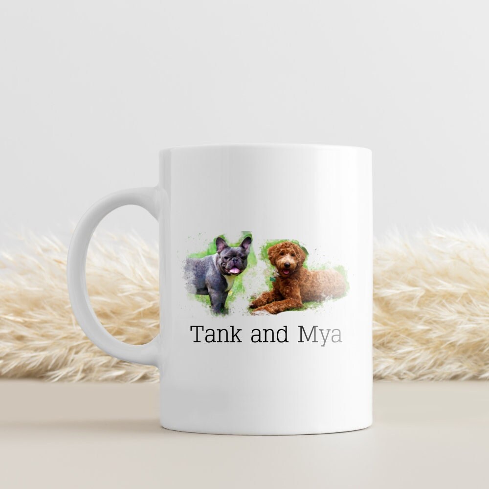 Custom Dog Mug, Personalized Dog Mug, Fur Parents Gifts, Custom Mug Gifts, Personalized Pet Mugs, Custom Pet Mugs, Pet Portrait Mugs (181) - 1.jpg