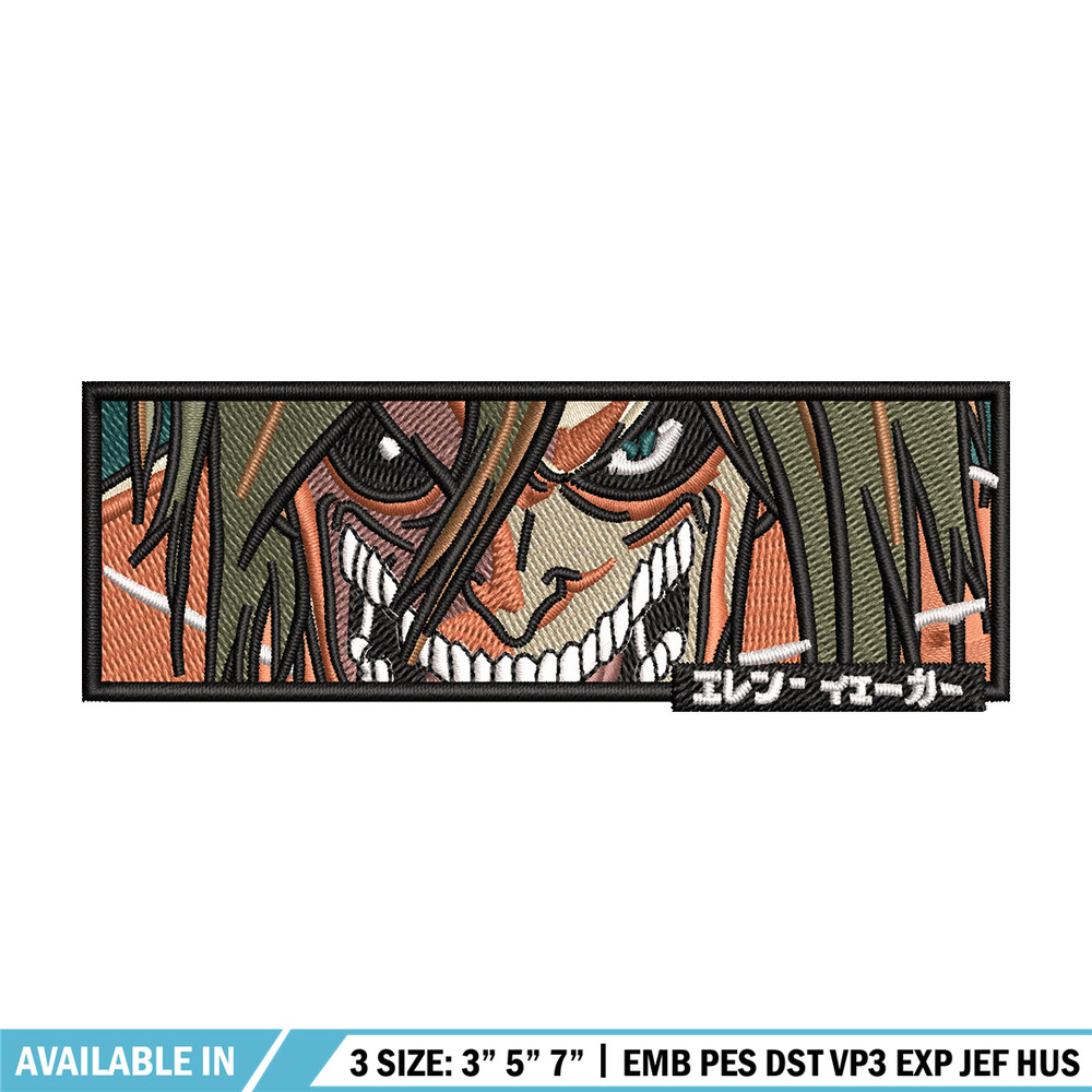 Eren titan box embroidery design, Aot embroidery, Embroidery file, Embroidery shirt, Emb design, Digital download.jpg