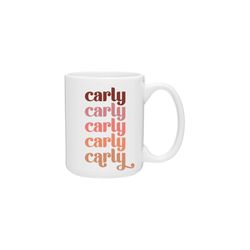 custom name mug, custom retro mug, personalized mugs