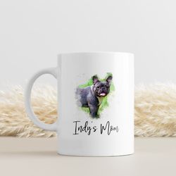 custom pet mug, custom dog mug, dog mom mug