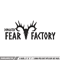 Fear factory logo embroidery design, logo embroidery, logo design, Embroidery shirt, logo shirt, Instant download.jpg