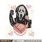 Ghost horror embroidery design, Ghost embroidery, Emb design, Embroidery shirt, Embroidery file, Digital download.jpg