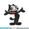 Felix the Cat embroidery design, Felix the Cat embroidery, cartoon design, embroidery file, logo shirt, Digital download.jpg
