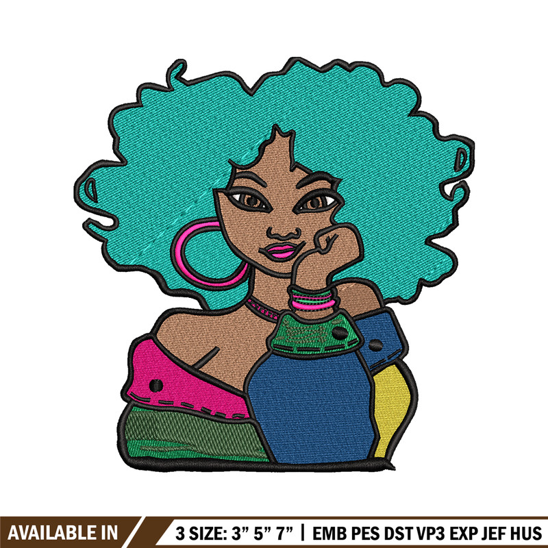 Girl embroidery design, Girl embroidery, logo design, Embroidery shirt, logo shirt, Instant download.jpg