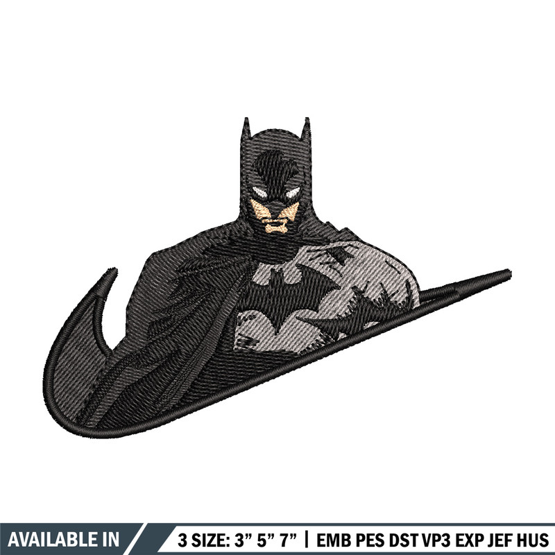 Nike batman embroidery design, Batman embroidery, Nike design, Embroidery shirt, Embroidery file, Digital download.jpg