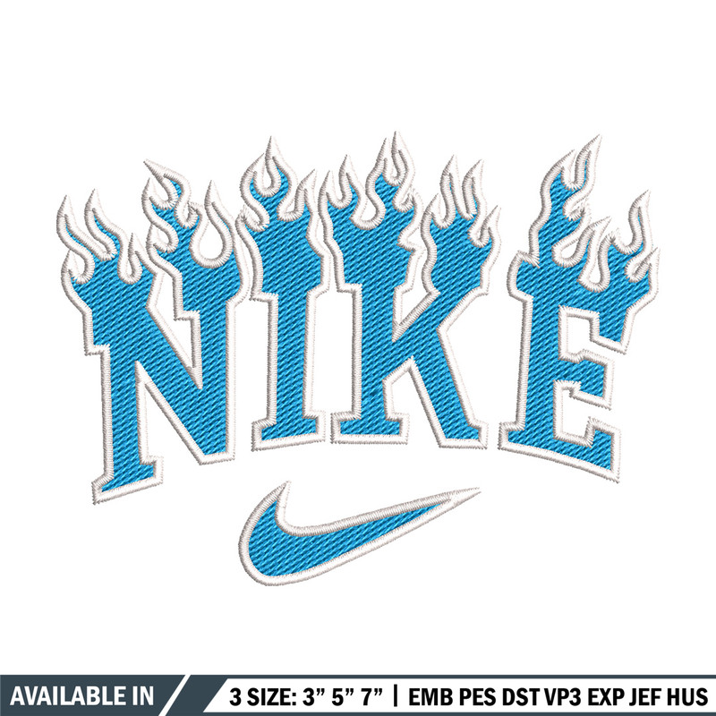 Nike blue flame embroidery design, Nike embroidery, Nike design, Embroidery shirt, Embroidery file,Digital download.jpg