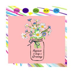 happiness is being a grammy svg, mothers day svg, mothers day gift, gigi svg, gift for gigi, nana life svg, grandma svg,