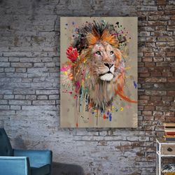 lion king lion art big cat lion hea king of the jungle lion artwork
