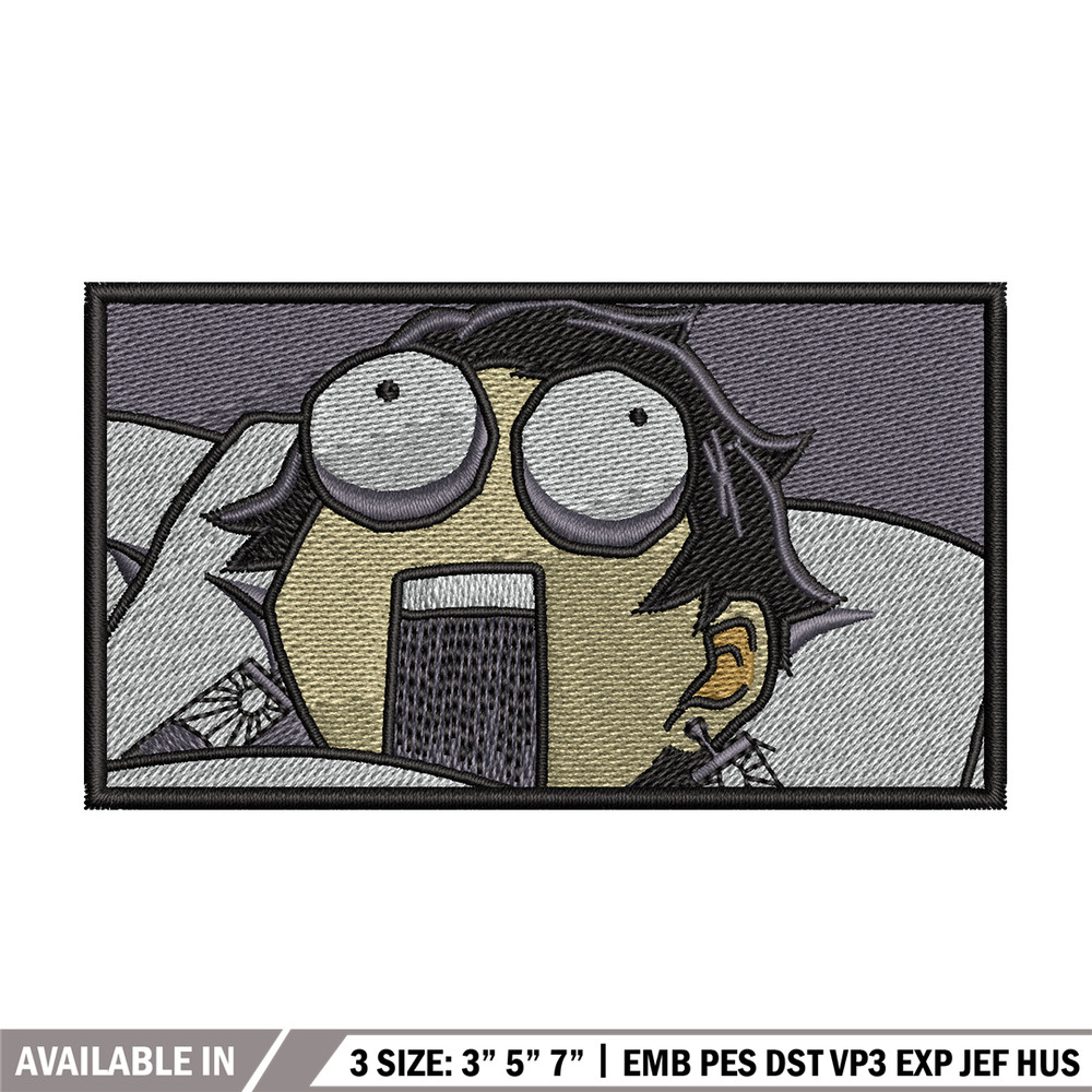 Funny tanjiro embroidery design, Tanjiro embroidery, Anime design, Embroidery shirt, Embroidery file, Digital download.jpg