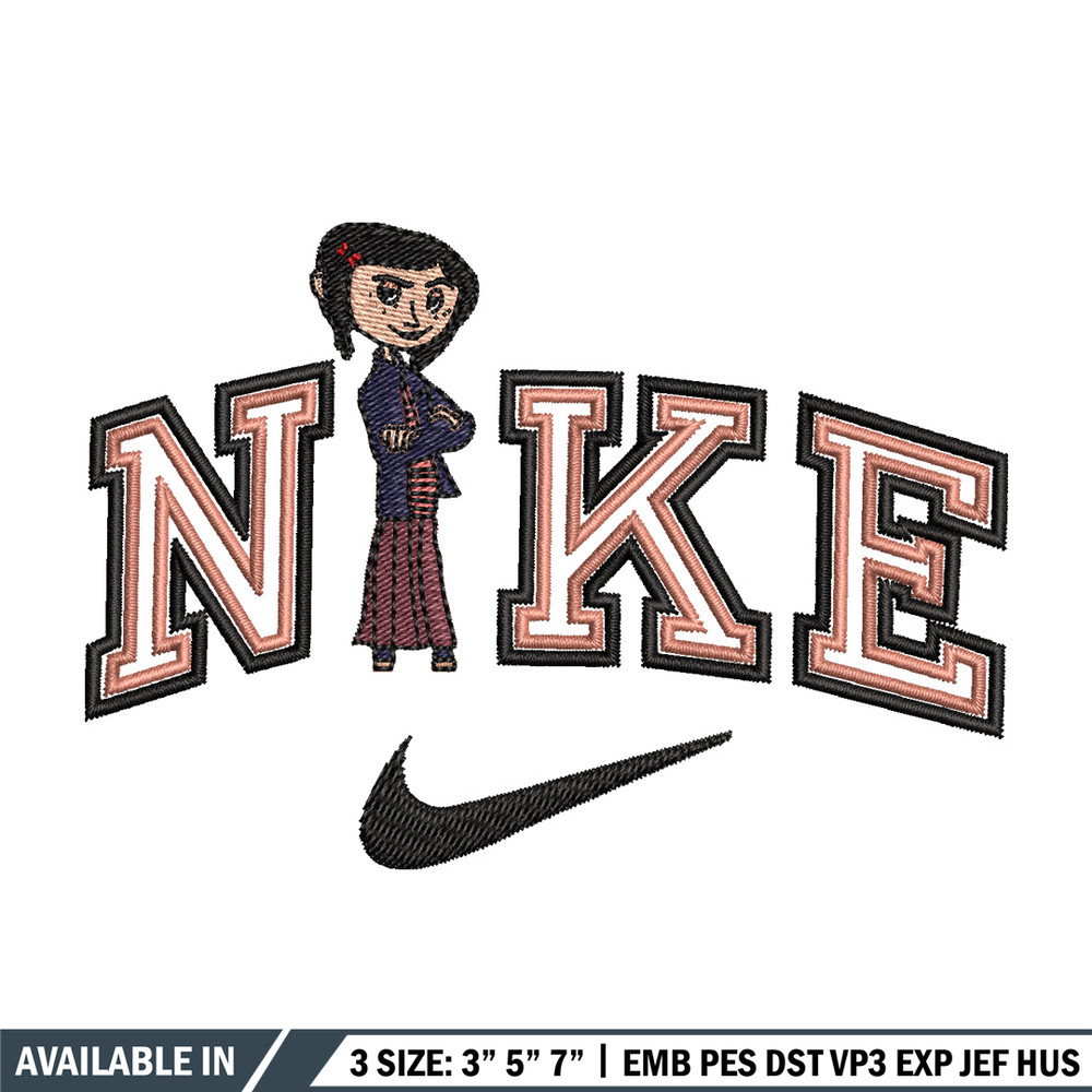Nike china girl embroidery design, Girl embroidery, Nike design, Embroidery shirt, Embroidery file,Digital download.jpg