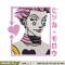 Hisoka pink embroidery design, Hxh embroidery, Embroidery shirt, Embroidery file, Anime design, Digital download.jpg