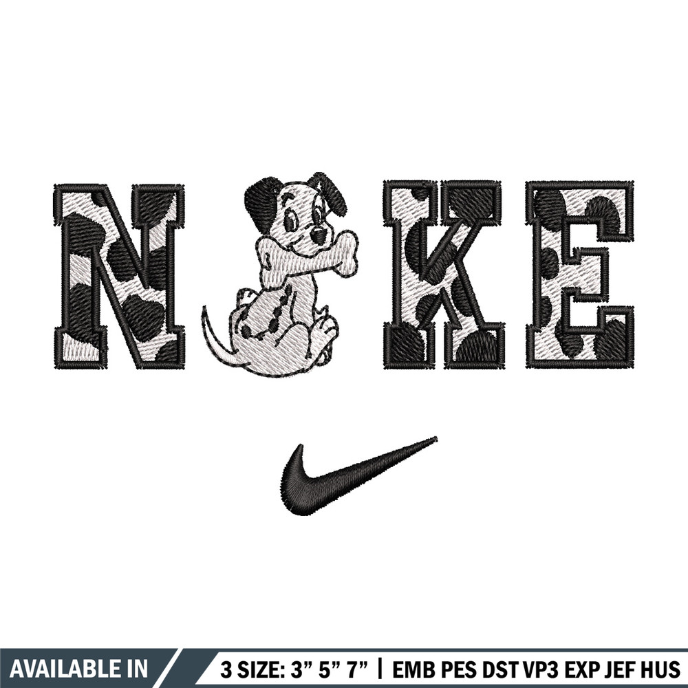 Nike dog embroidery design, Nike embroidery, Anime design, Embroidery shirt, Embroidery file, Digital download.jpg