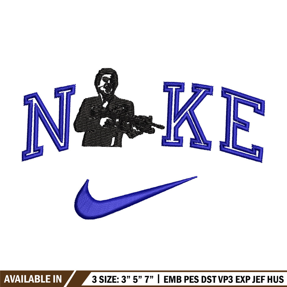 Gunman nike embroidery design, Nike embroidery, Embroidery file, Embroidery shirt, Emb design, Digital download.jpg