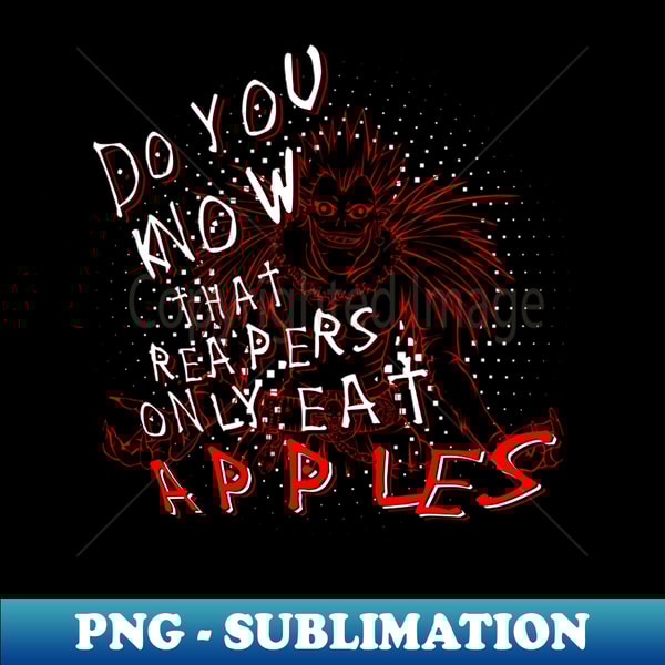 Minimalistic Ryuk Death Note - PNG Transparent Sublimation D | Inspire ...