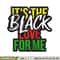 It the black love embroidery design, Logo embroidery, Embroidery file, Embroidery shirt, Emb design, Digital download.jpg