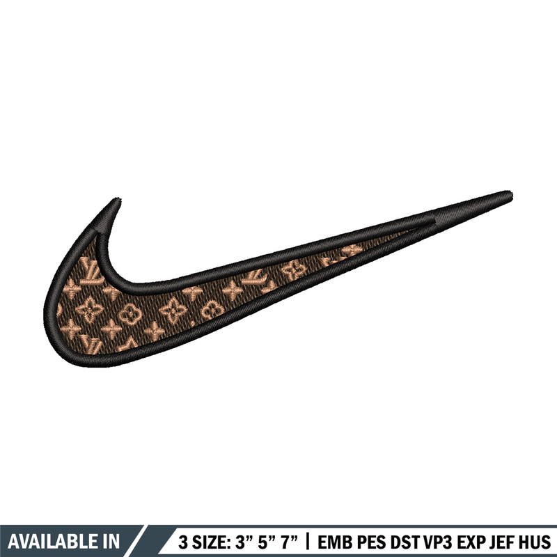 Nike lv logo embroidery design, Lv embroidery, Nike design, Embroidery shirt, Embroidery file, Digital download.jpg