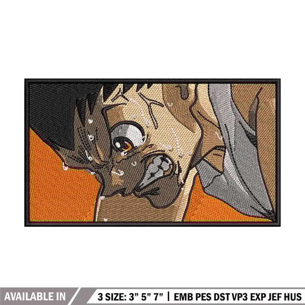 Gon frame embroidery design, Hxh embroidery, Anime design, Embroidery shirt, Embroidery file, Digital download.jpg