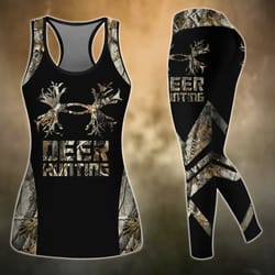 combo hunting tank top & legging outfit