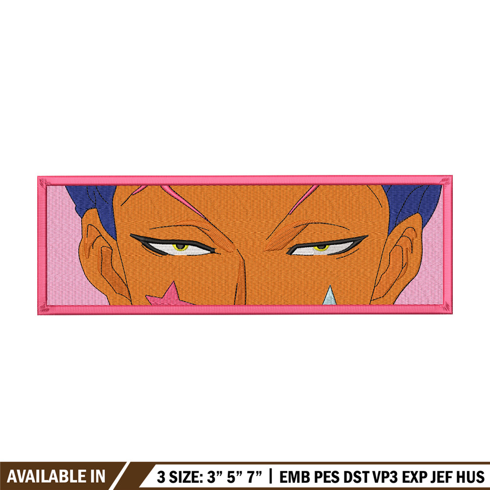 Hisoka pink eyes embroidery design, Hxh embroidery, Embroidery shirt, Embroidery file, Anime design, Digital download.jpg