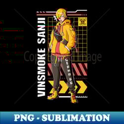 sanji one piece - premium sublimation digital download - create with confidence