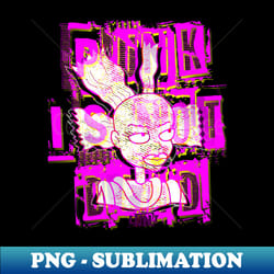 cynthia pickle from rugrats punk is not dead - png transparent sublimation design - elevate your hat game