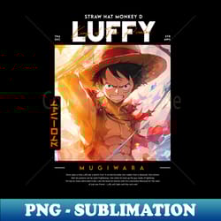 one piece - luffy - png sublimation digital download - stunning sublimation graphics