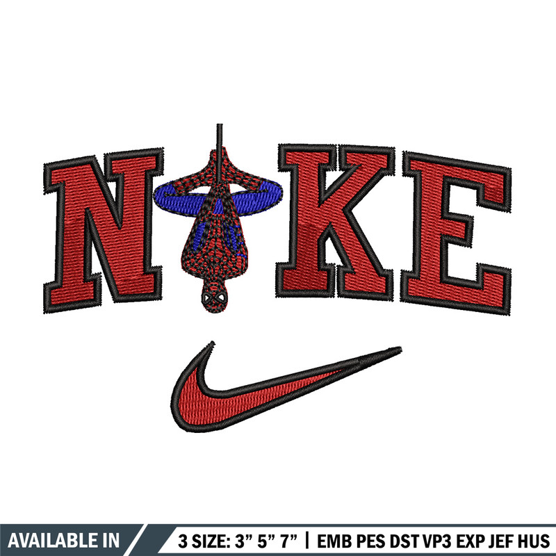 Nike spiderman embroidery design, Spiderman embroidery, Nike design, Embroidery shirt, Embroidery file, Digital download.jpg