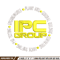 IPC Group logo embroidery design, IPC Group embroidery, logo design, logo shirt, Embroidery file, Instant download.jpg