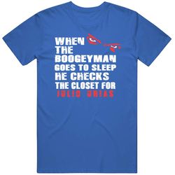 julio urias boogeyman los angeles baseball fan t shirt