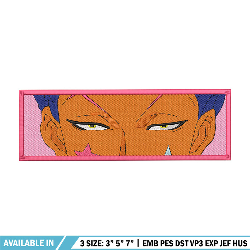 Hisoka pink eyes embroidery design, Hxh embroidery, Embroidery shirt, Embroidery file, Anime design, Digital download.jpg