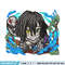 Iguro Obanai chibi embroidery design, Kimetsu no Yaiba embroidery, embroidery file, anime design, Digital download.jpg