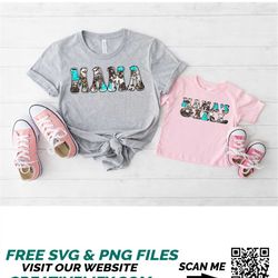 Mama and Mini Matching Shirt, Mama Mini Shirt, Western Mom and Mini Shirts, Western Baby Outfit, Western Graphic Shirts,