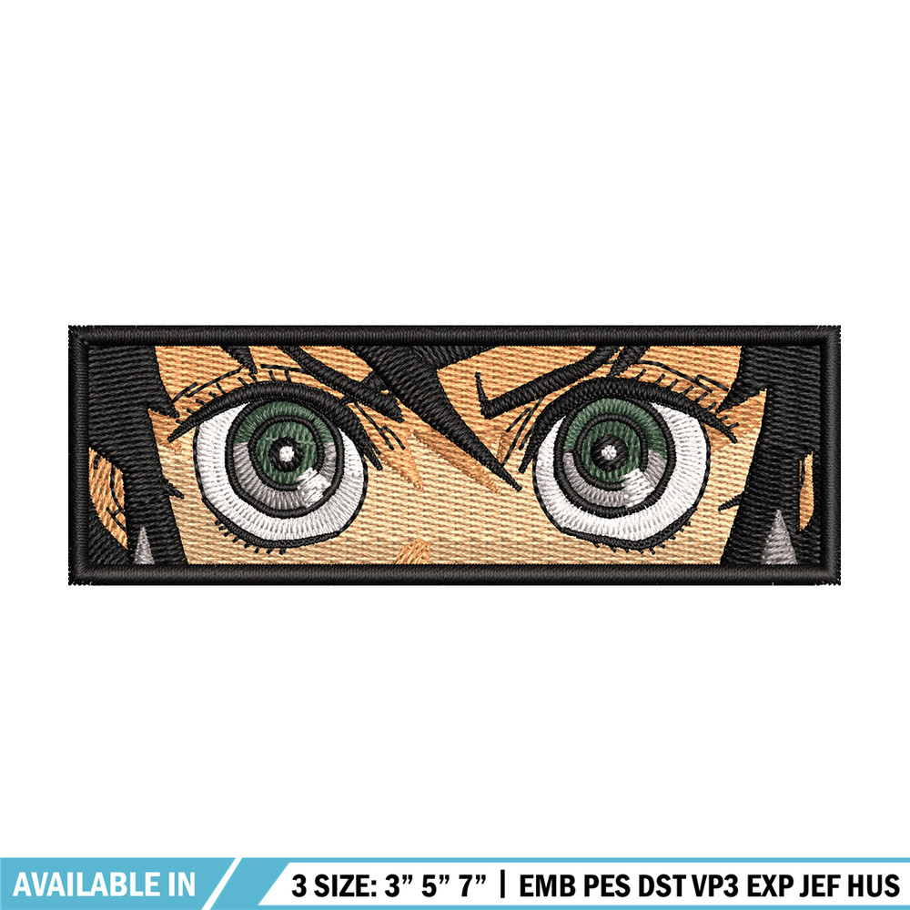Inosuke eyes embroidery design, Inosuke embroidery, Anime design, Embroidery shirt, Embroidery file,Digital download.jpg