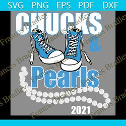 blue chucks and pearls 2021 svg, trending svg, kamala harris svg, vp 2021 svg, madam vp svg, chucks and pearls, converse