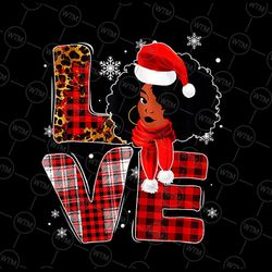 christmas black african american png, santa melanin women png, black woman png, african american png, afro woman sublima