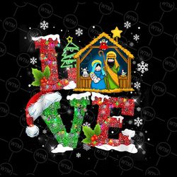 happy christmas love nativity laurie furnell xmas png, baby jesus, christmas nativity wreath, christmas sublimation desi