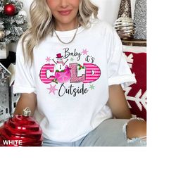 baby its cold outside shirt, christmas shirt, cute snowman sweater, holiday sweatshirt, christmas family tee, christmas