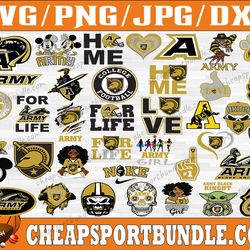 bundle 38 files army black kinght team svg, army black kinght svg, ncaa teams svg, ncaa svg, png, dxf, eps