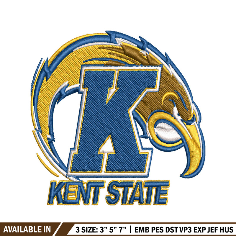 Kent State Golden Flashes embroidery design, Kent State Golden Flashes embroidery, Sport embroidery, NCAA embroidery..jpg