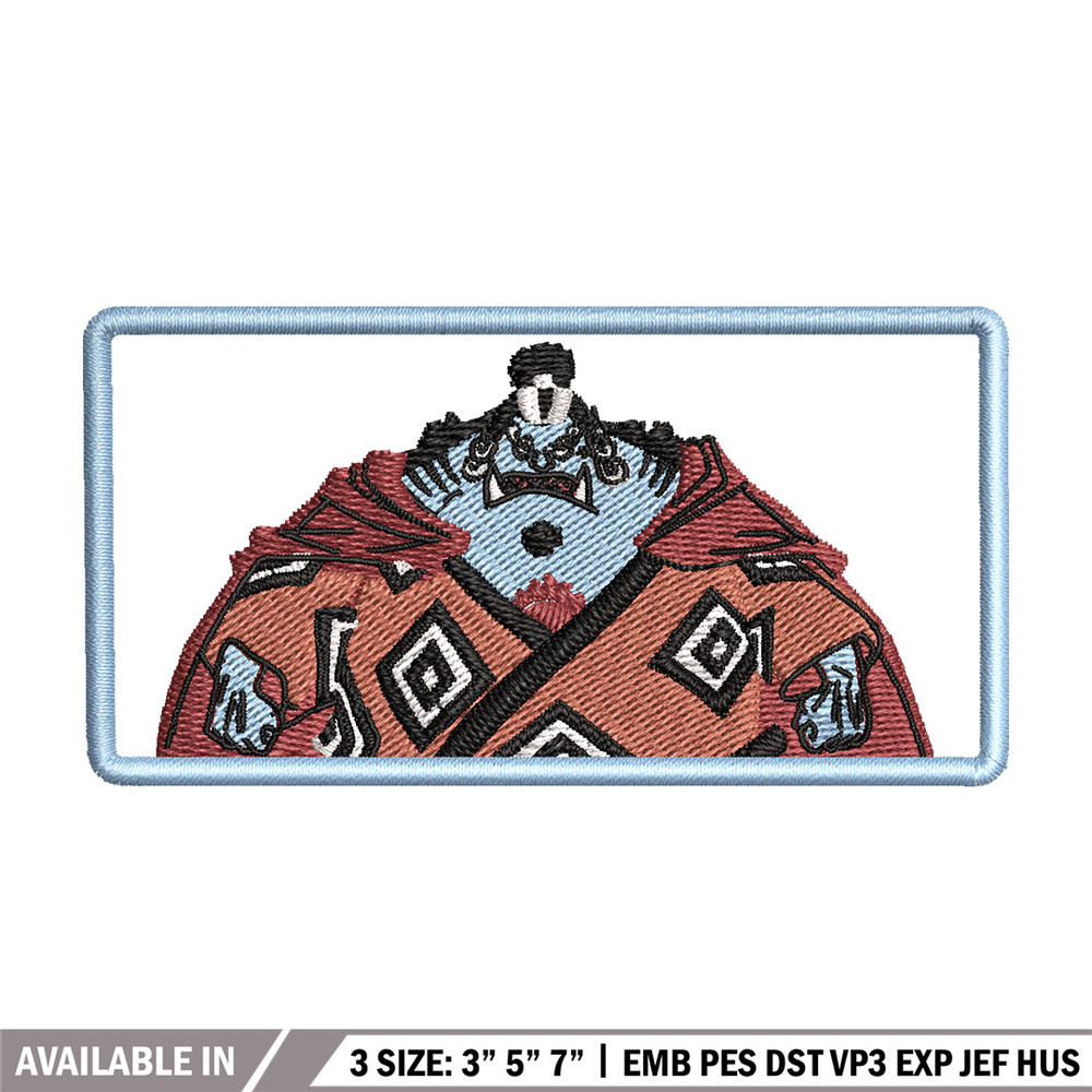Jinbei box embroidery design, One piece embroidery, Anime design, Embroidery shirt, Embroidery file, Digital download.jpg