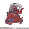 Jiraiya frog embroidery design, Naruto embroidery, Anime design, Embroidery shirt, Embroidery file, Digital download.jpg