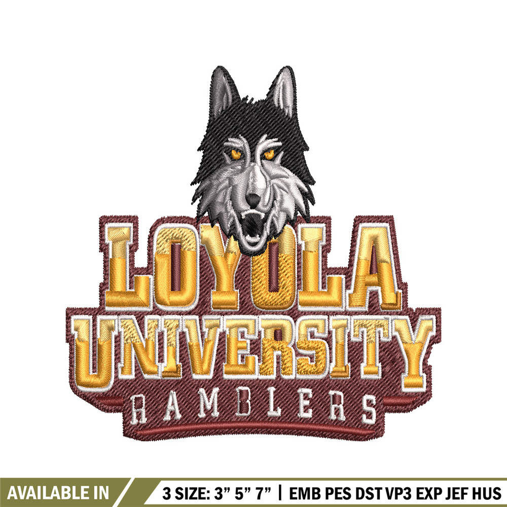 Loyola Ramblers embroidery design, Loyola Ramblers embroidery, logo Sport, Sport embroidery, NCAA embroidery..jpg