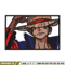 Luffy cool box embroidery design, One piece embroidery, Embroidery file, Embroidery shirt, Emb design, Digital download.jpg