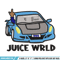 Juice wrld embroidery design, Car logo embroidery, Embroidery file,Embroidery shirt, Emb design, Digital download.jpg