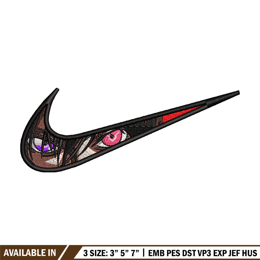Lelouch nike embroidery design, Code Geass embroidery, Nike design, Embroidery shirt, Embroidery file, Digital download.jpg
