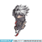 Kakashi Knife embroidery design, Naruto embroidery, logo design, anime design, anime shirt, Digital download.jpg