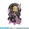 Kamado Nezuko embroidery design, Kimetsu no Yaiba embroidery, embroidery file, anime design, anime shirt, Digital download.jpg