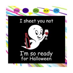 i sheet you not im so ready for halloween, casper, casper the ghost, casper ghost, casper the friendly, casper silhouett