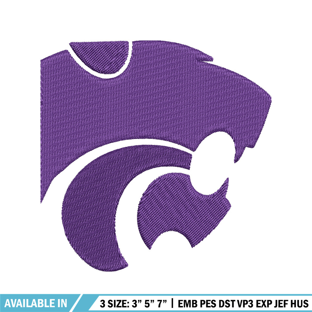 Kansas State Wildcats embroidery design, Kansas State Wildcats embroidery, logo Sport, Sport embroidery, NCAA embroidery.jpg